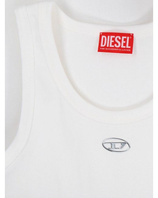 DIESEL White Top Cotton