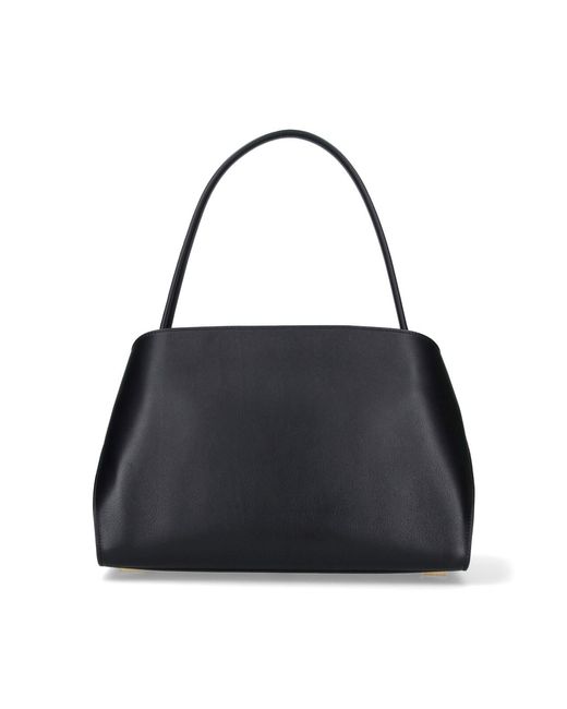 Ferragamo Black Medium Bag "Hug Soft"