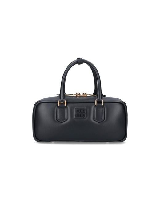 Miu Miu Black "Arcadie" Large Bag