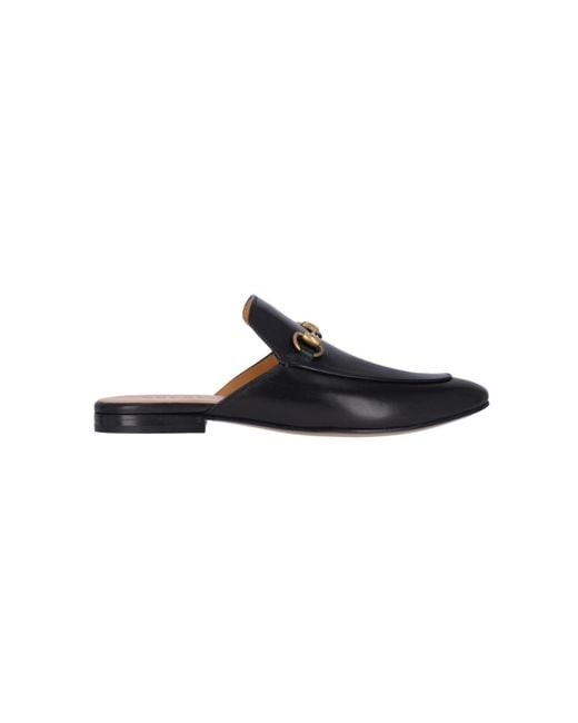 Gucci Black Classic Slippers for men