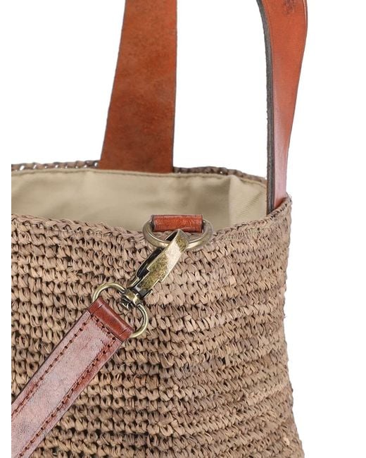 IBELIV Brown Tote Bag "Mirozy"