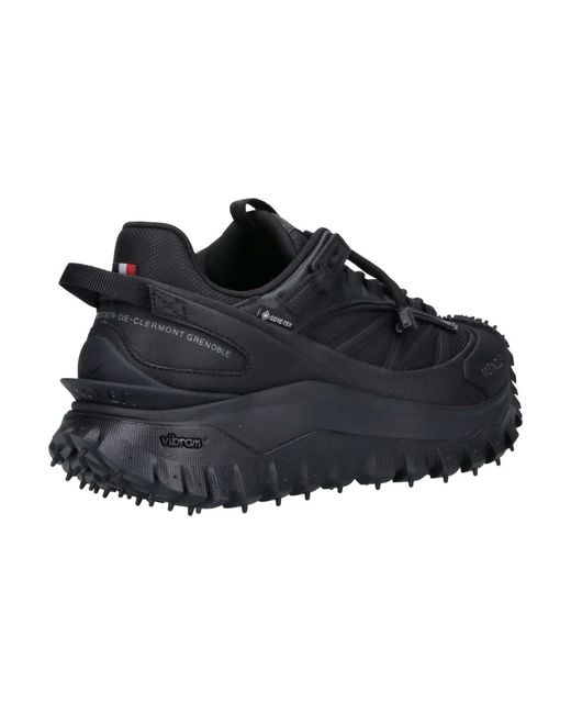 Moncler Black Sneakers “Trailgrip Gtx” for men