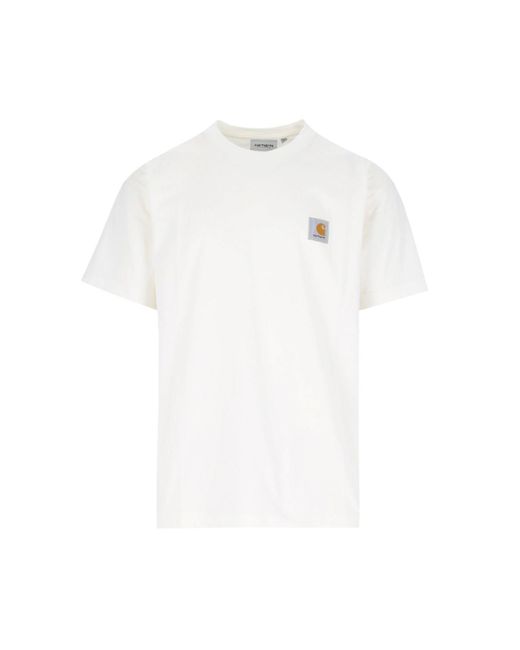 Carhartt White Logo T-shirt