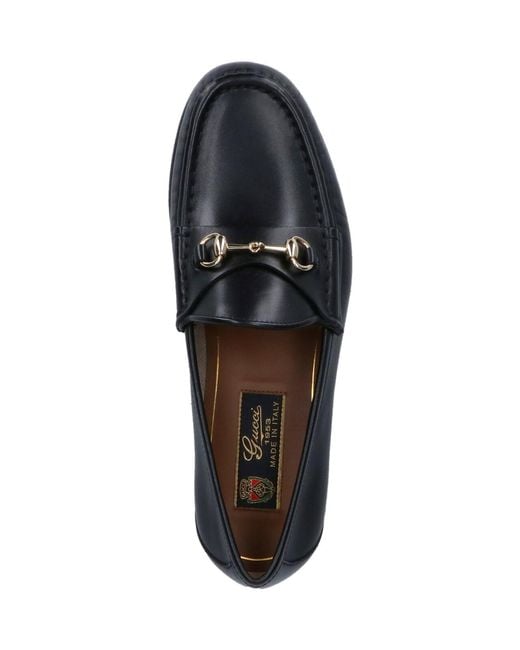 Gucci Black Flat Shoes