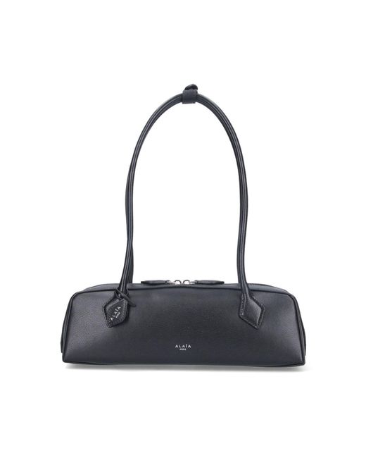 Alaïa Black Medium Shoulder Bag "Le Teckel"