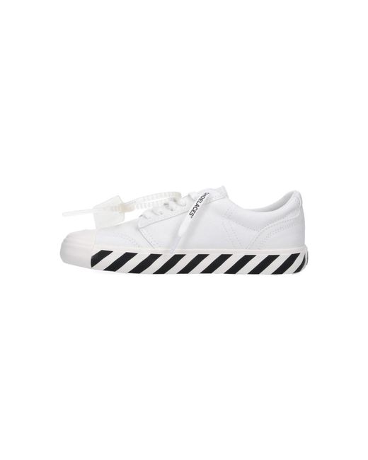 Off-White c/o Virgil Abloh White Graphics Leather Sneakers for men