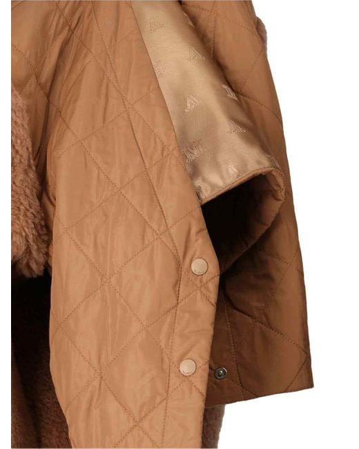 Max Mara Brown 'Teddy' Crop Vest