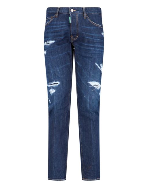 Jeans Slim di DSquared² in Blue da Uomo