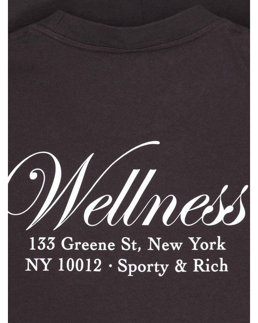 Sporty & Rich Brown T-Shirt "Soho"