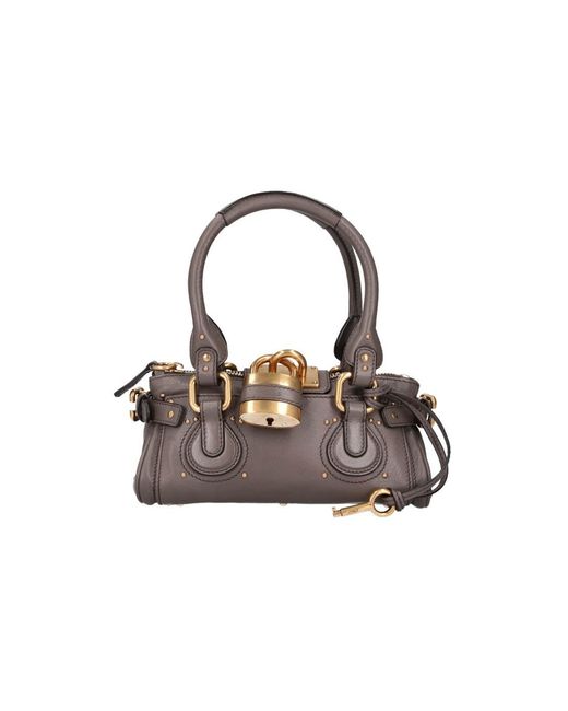 Chloé White Small Shoulder Bag "Paddington"