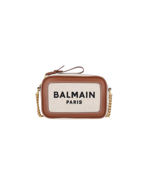 Balmain White 'b-army' Small Crossbody Bag