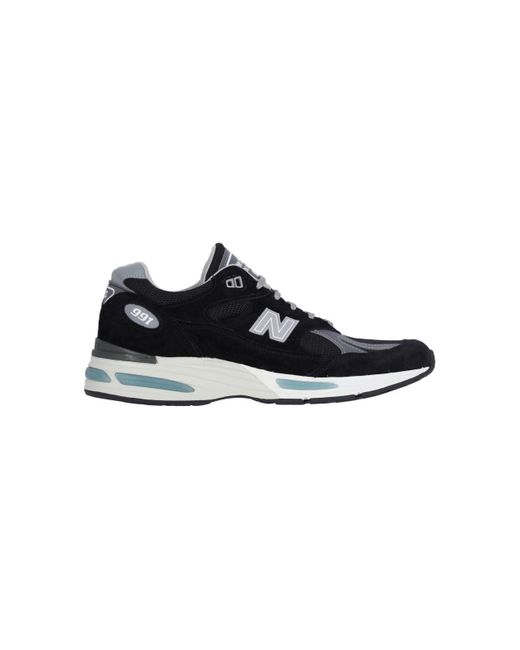 New Balance Black 'made In Uk 991v2' Sneakers
