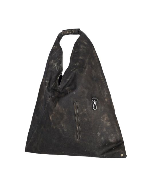 MM6 by Maison Martin Margiela Black 'japanese' Medium Tote Bag