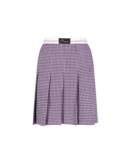 Marni Purple Structured And Flowing Skirts Collection