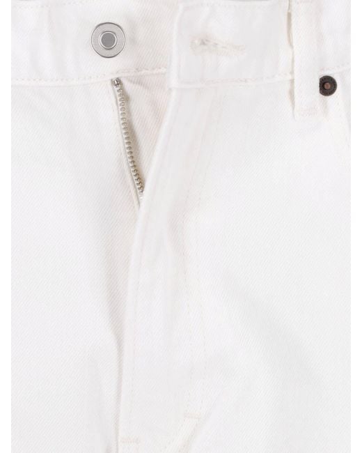 Jeanerica White Wide Jeans "Vega" for men