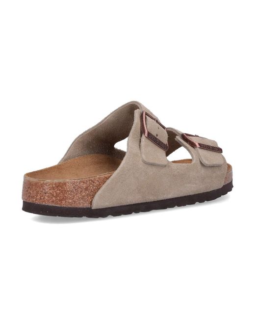Birkenstock White 100% Leather Sandals