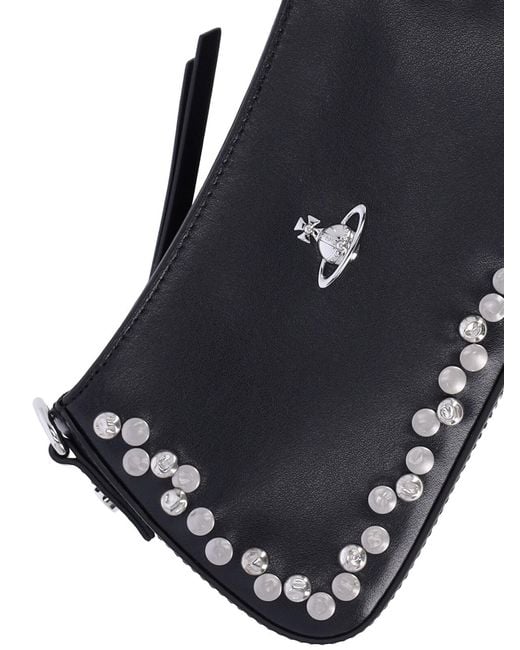 Vivienne Westwood Black Shoulder Bag "Tasha"