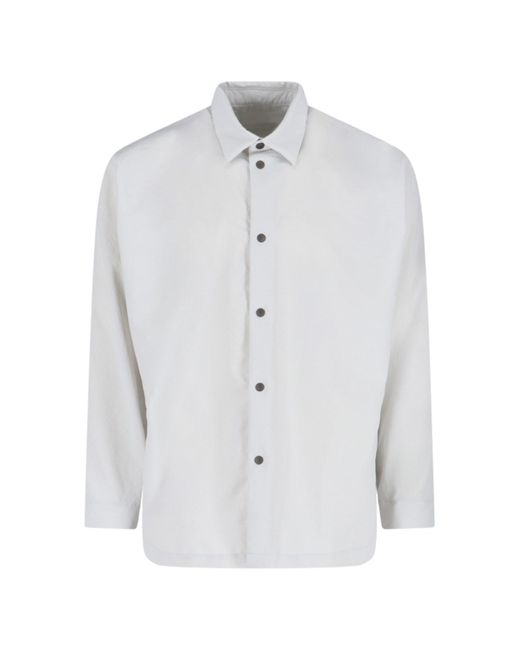 HOMME PLISSÉ White Classic Shirt for men