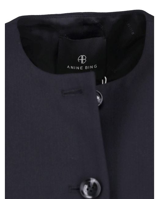 Anine Bing Blue Blazer “Huda”