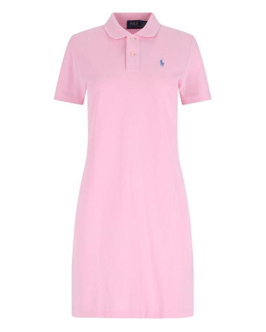 Polo Ralph Lauren Pink Dresses Cotton