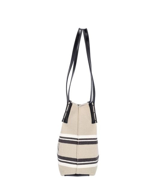 Balmain White Small Tote Bag Release