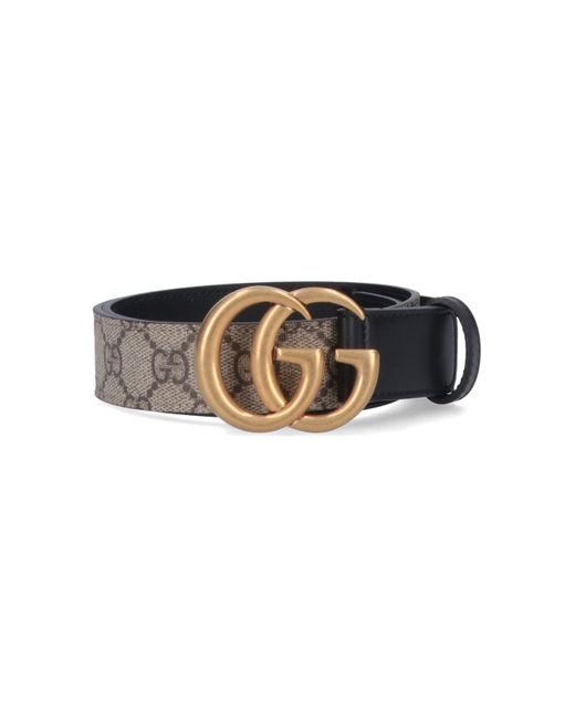 Cintura "Gg" di Gucci in Black