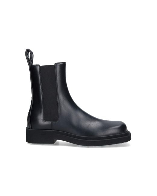 Bottega Veneta Men's Black Ben Ankle Boots