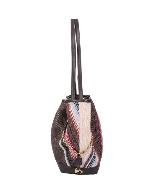 Chloé Brown Tote Bag "Clover"