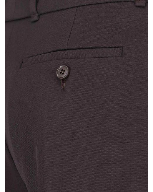McQueen Blue Wool Pants