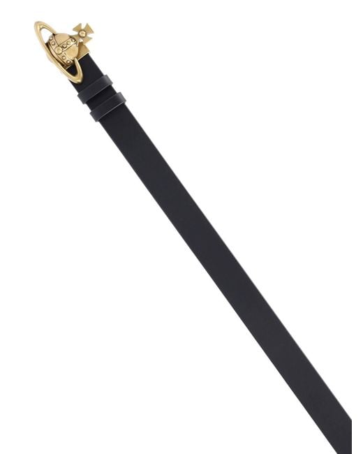 Vivienne Westwood Black Orb Belt