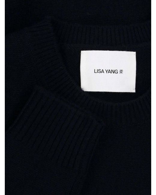 Lisa Yang Blue "Mable" Cashmere Sweater