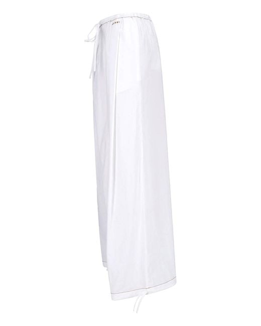 Marni White Sweatpants