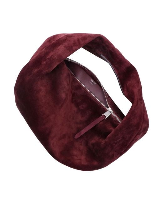 Khaite Purple Medium Hobo Bag "Olivia"