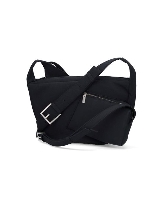 Borsa Tracolla Piccola Logo di Adererror in Black da Uomo