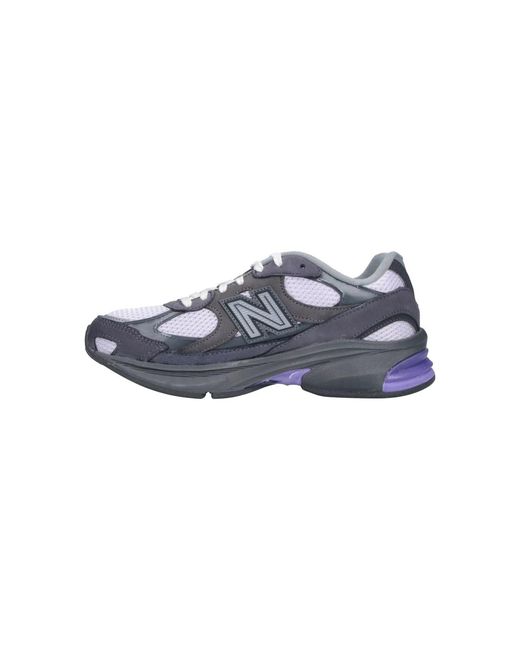 New Balance Blue Low-Top Running Sneaker