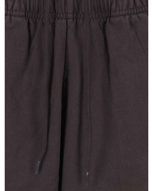 Sporty & Rich Brown Sport Shorts "1800 Health Disco"