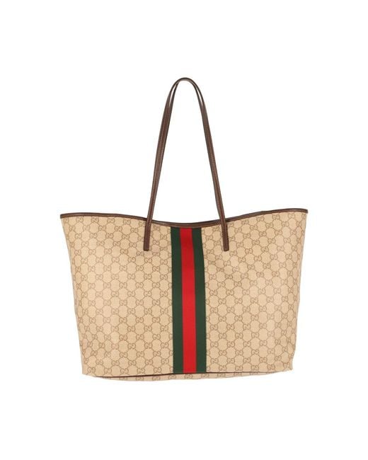 Gucci White Large Tote Bag "Tribeca"