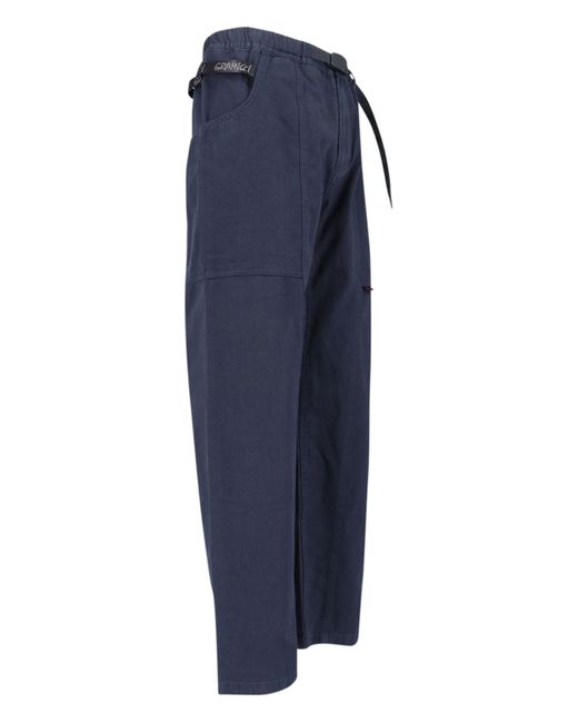 Gramicci Blue 'gadget-pant' Trousers for men