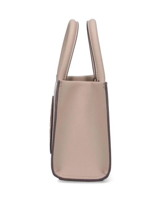 Tory Burch Pink 'ella' Mini Shopping Bag
