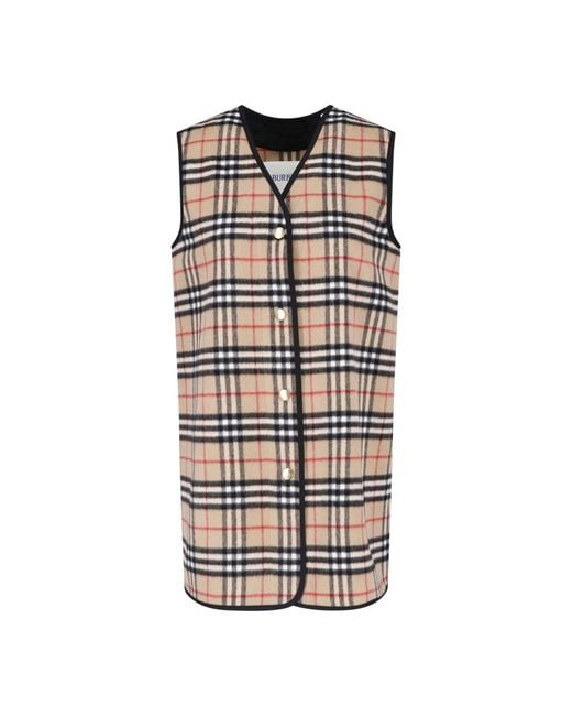 Burberry White Wool-Cashmere Jacket