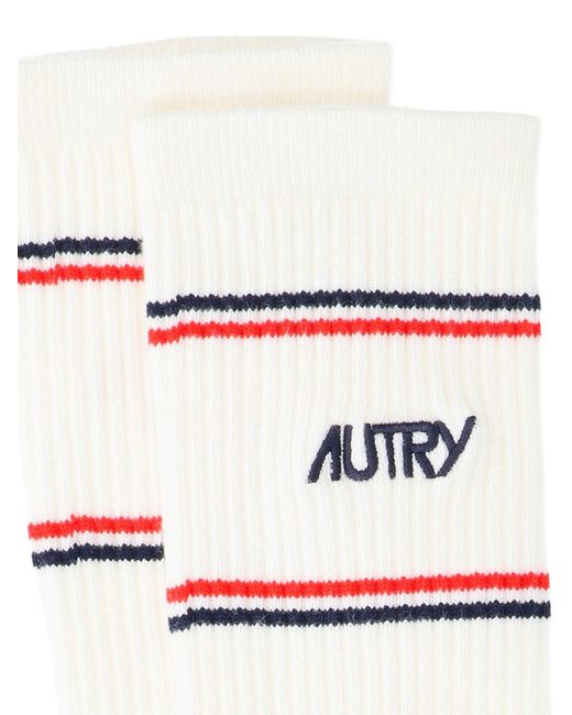 Autry White Underwear Cotone