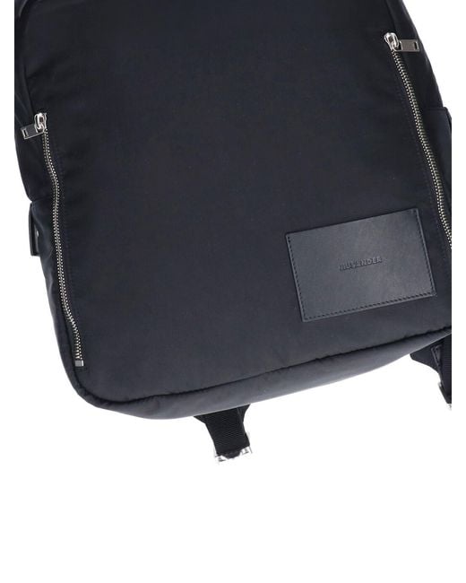 Jil Sander Black Contrast-Trim Mini Polyamide Bag For for men