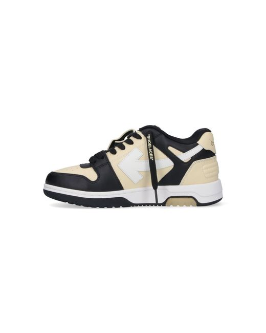 Off-White c/o Virgil Abloh Yellow Sneakers Upper: Cow Suede for men