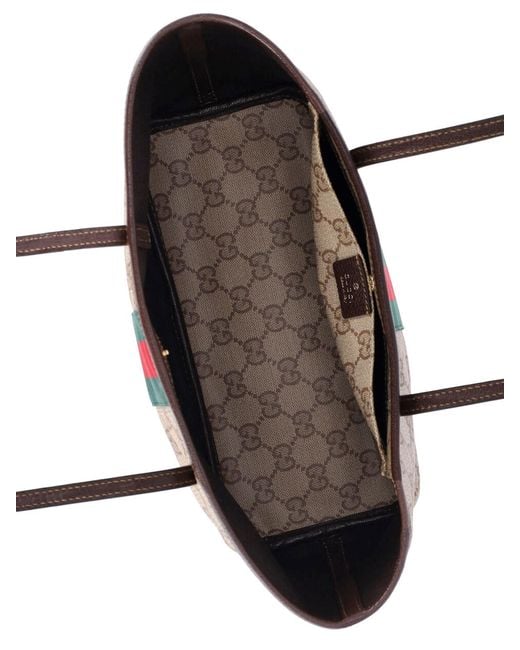 Gucci White Small Tote Bag "Tribeca"