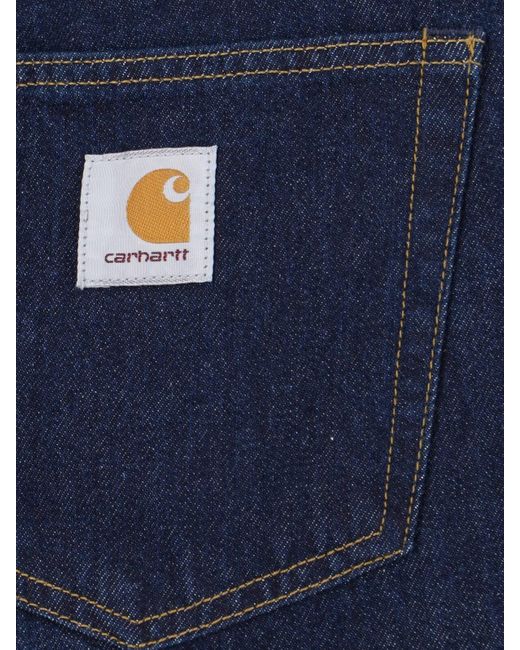 Carhartt Blue Jeans Cotton for men