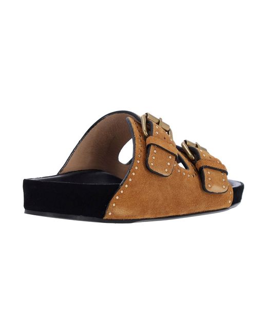 Isabel Marant White Lennyo Sandals
