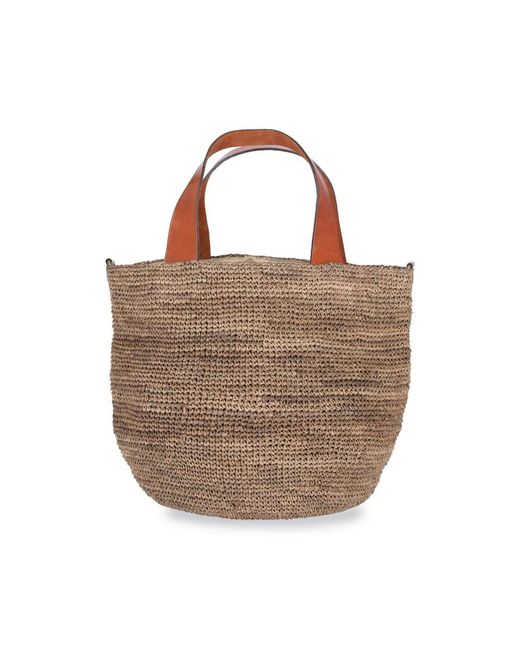 IBELIV Brown Tote Bag "Mirozy"