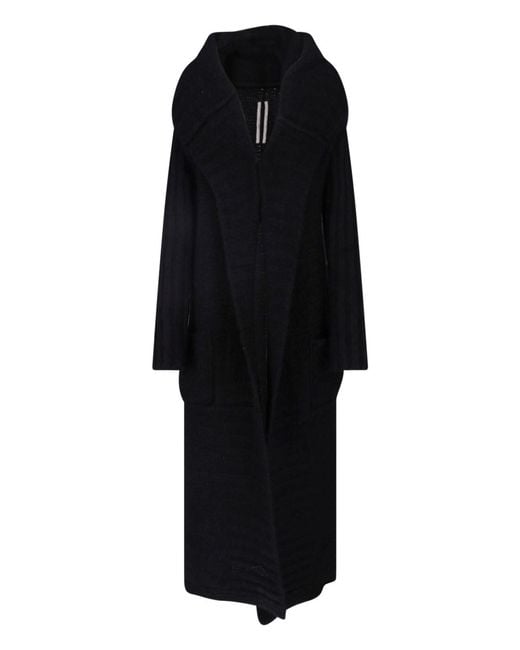 Rick Owens Black Long Cashmere Sweater