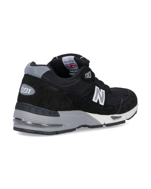 New Balance Black '991v1' Sneakers