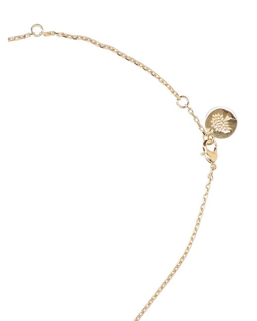 Mulberry White Bijoux Brass